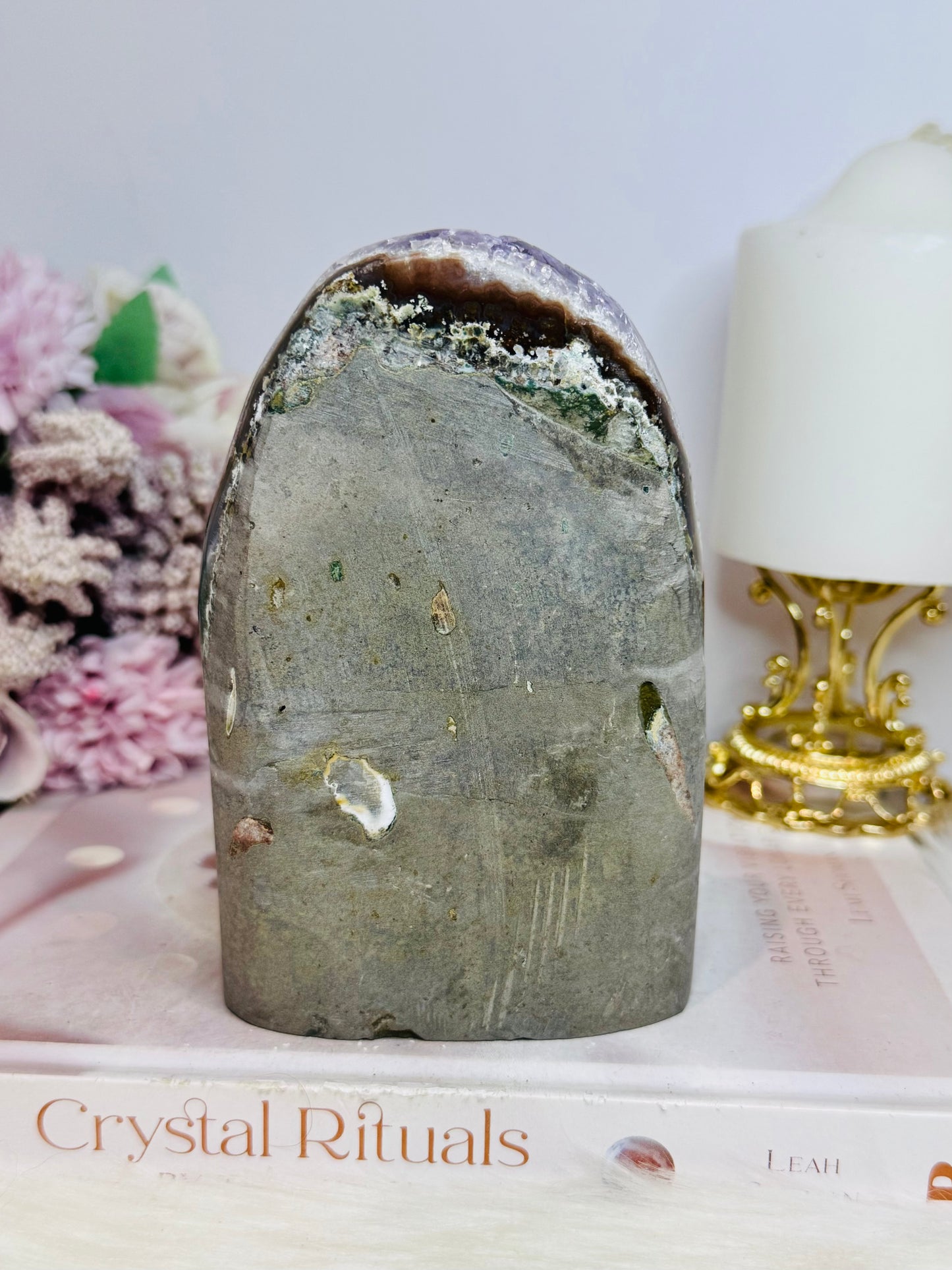 Large High Grade Amethyst Base Cut Cluster 12.5cm 1.12KG