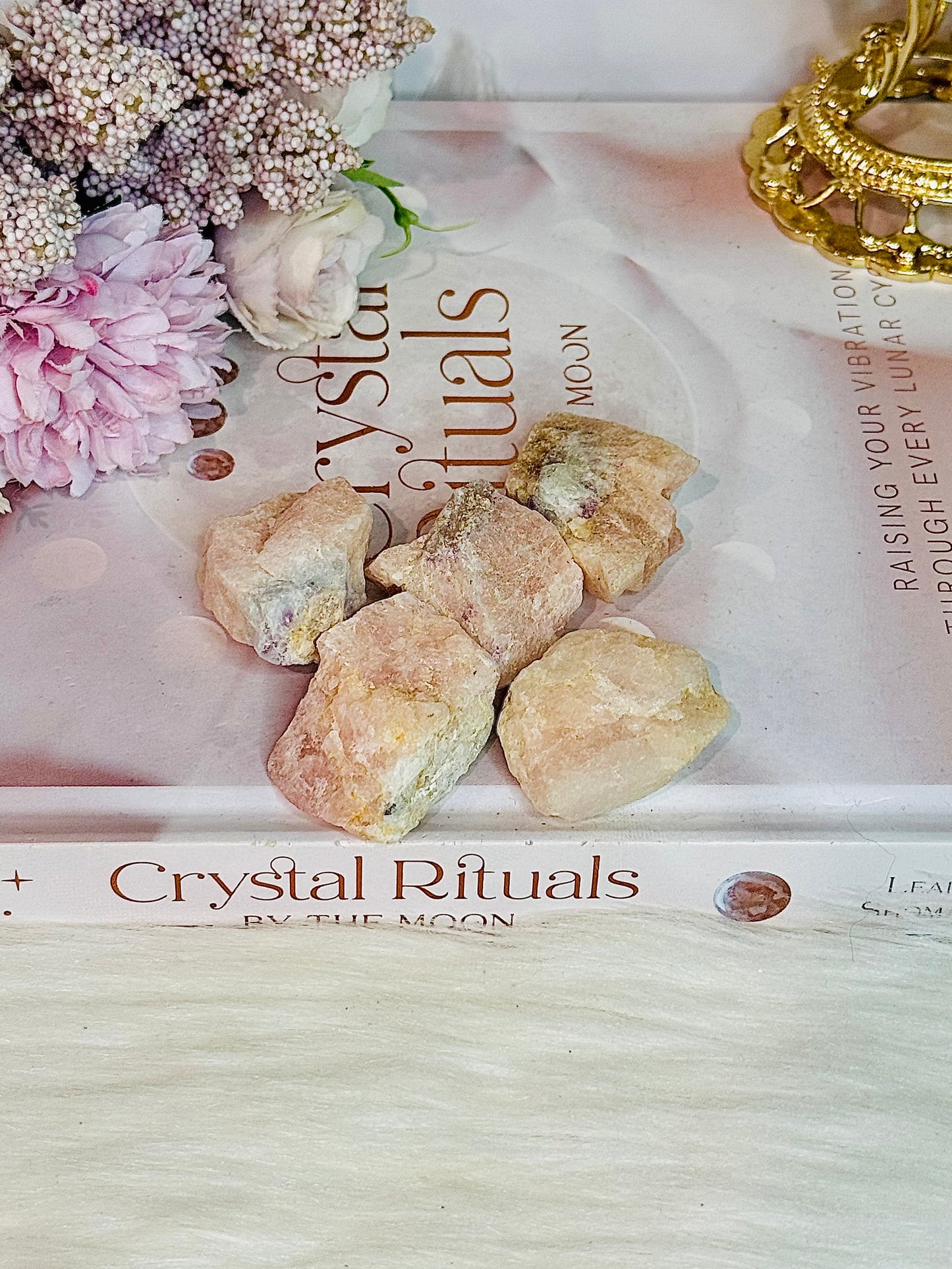 Pink Opal Specimen x 5