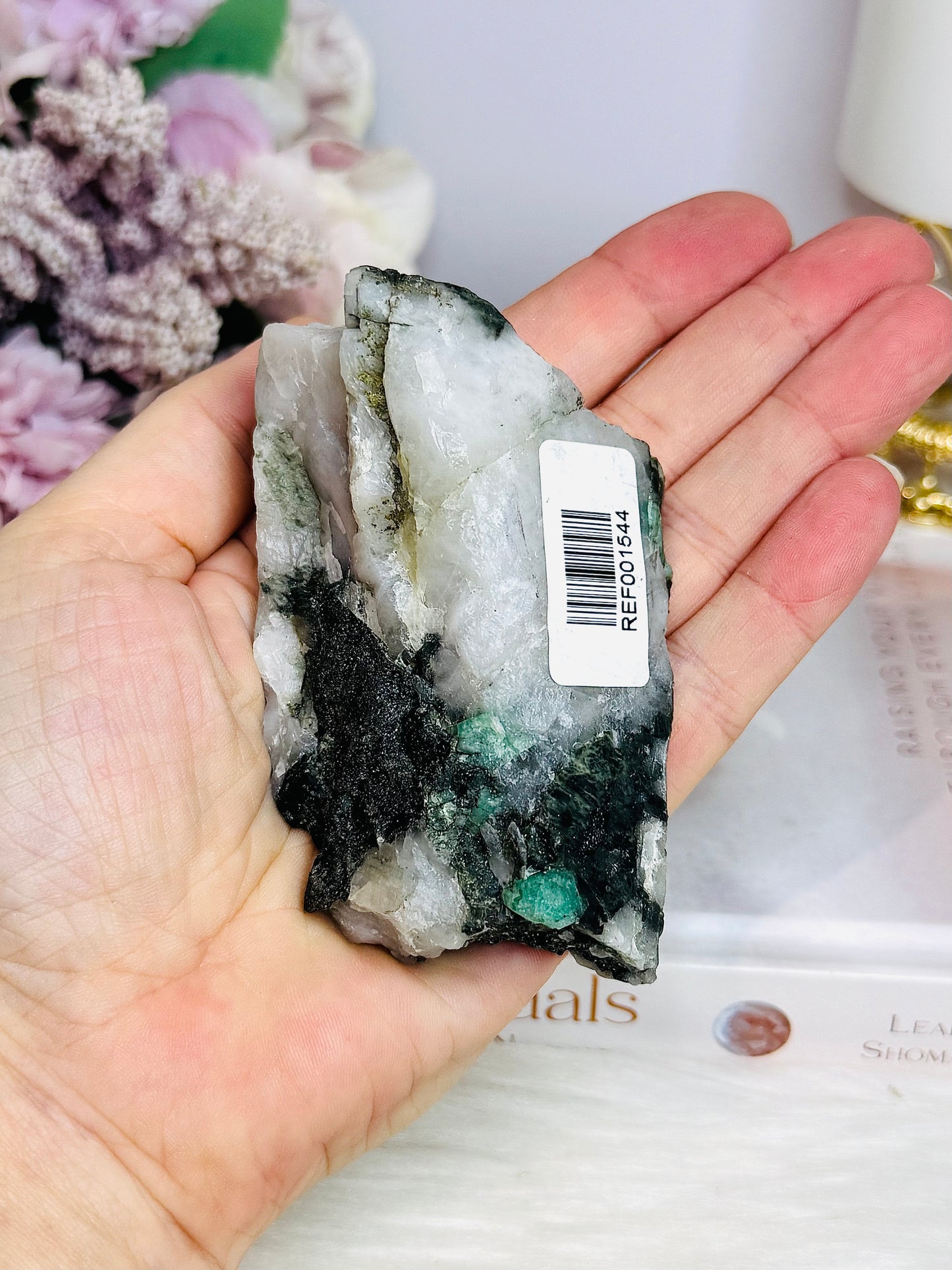 Natural Emerald On Matrix From Brazil 189g