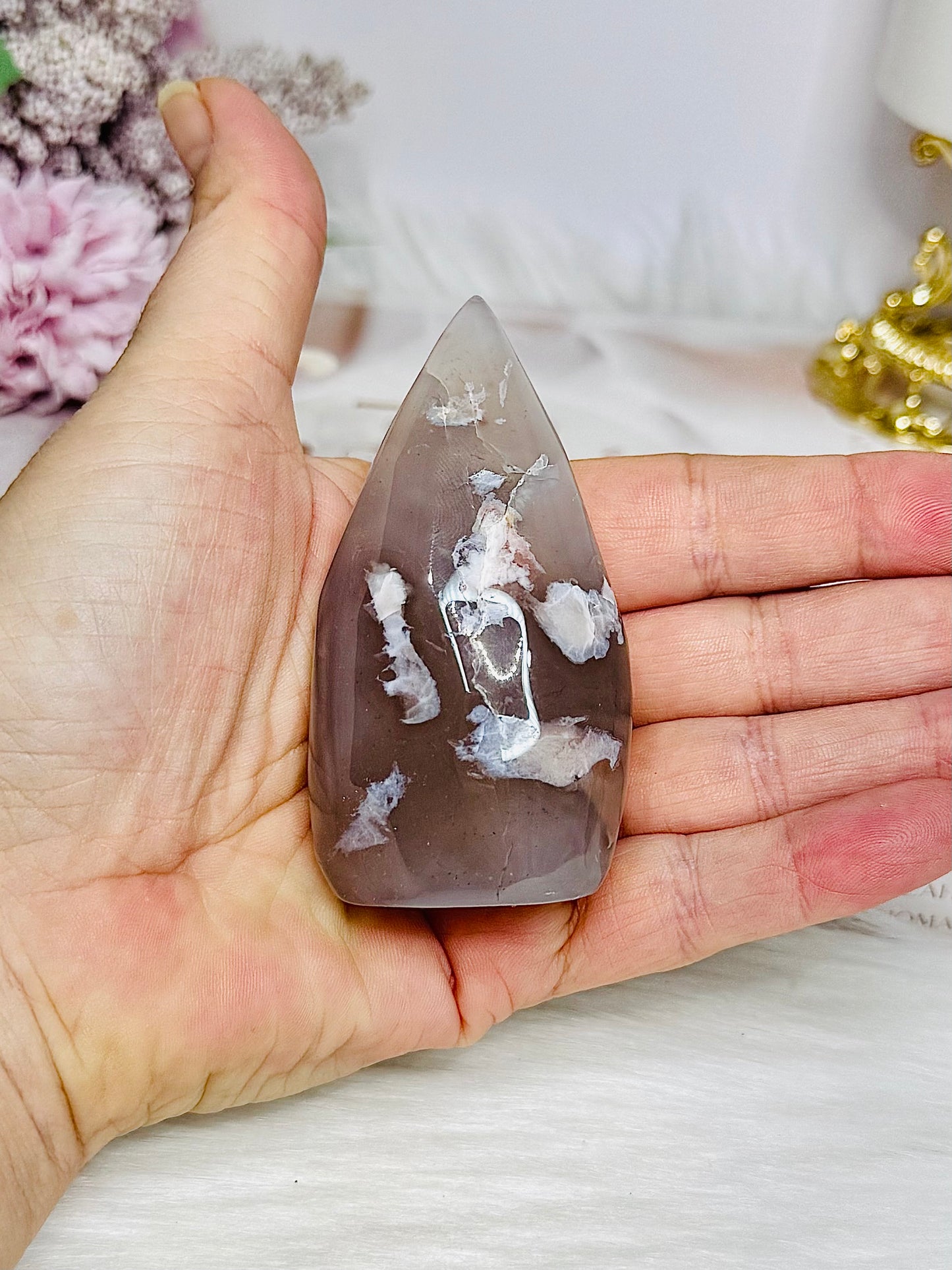 Flower Agate Freeform | Flame 7.5cm