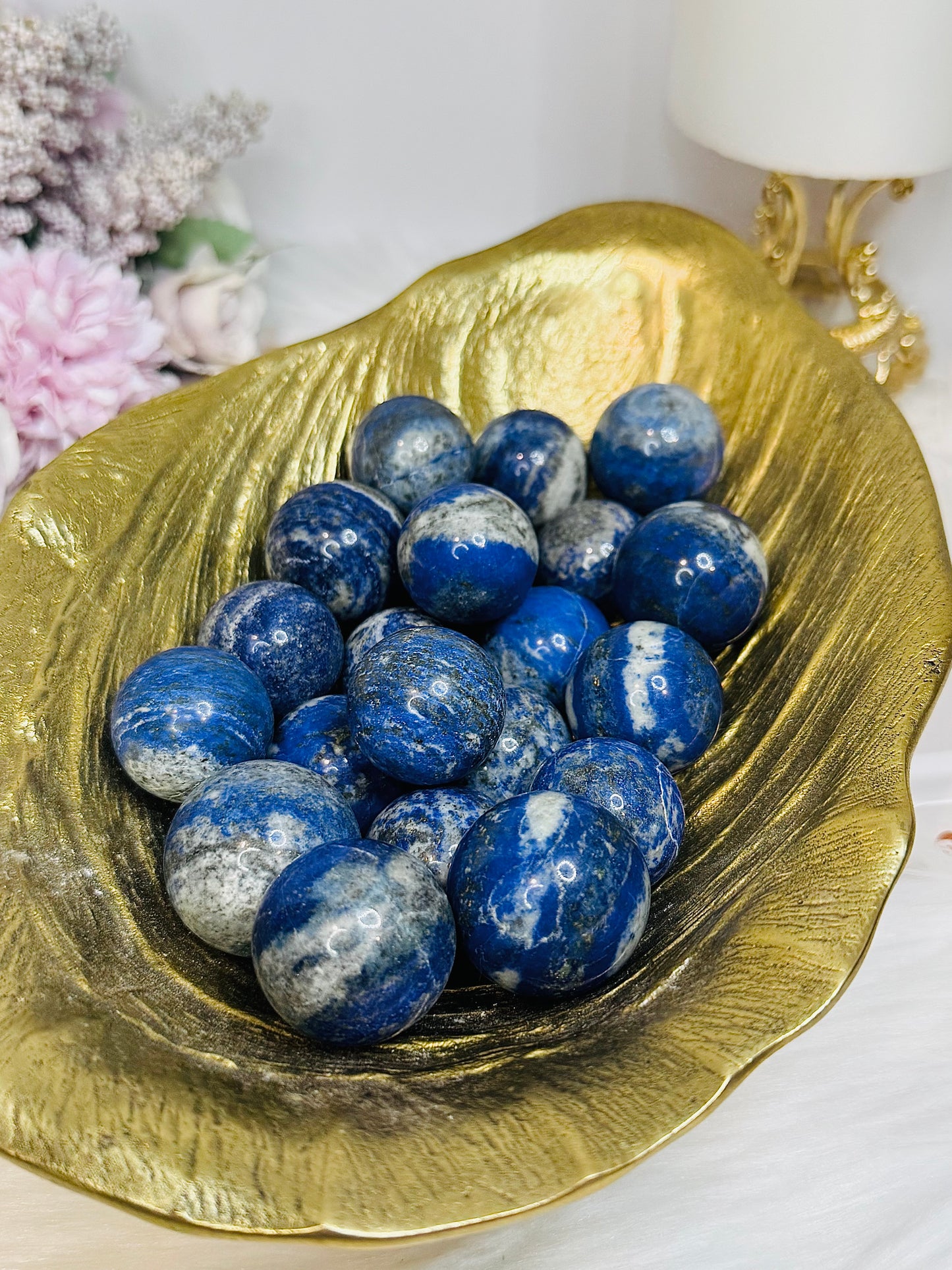Small Lapis Lazuli Spheres $15 each