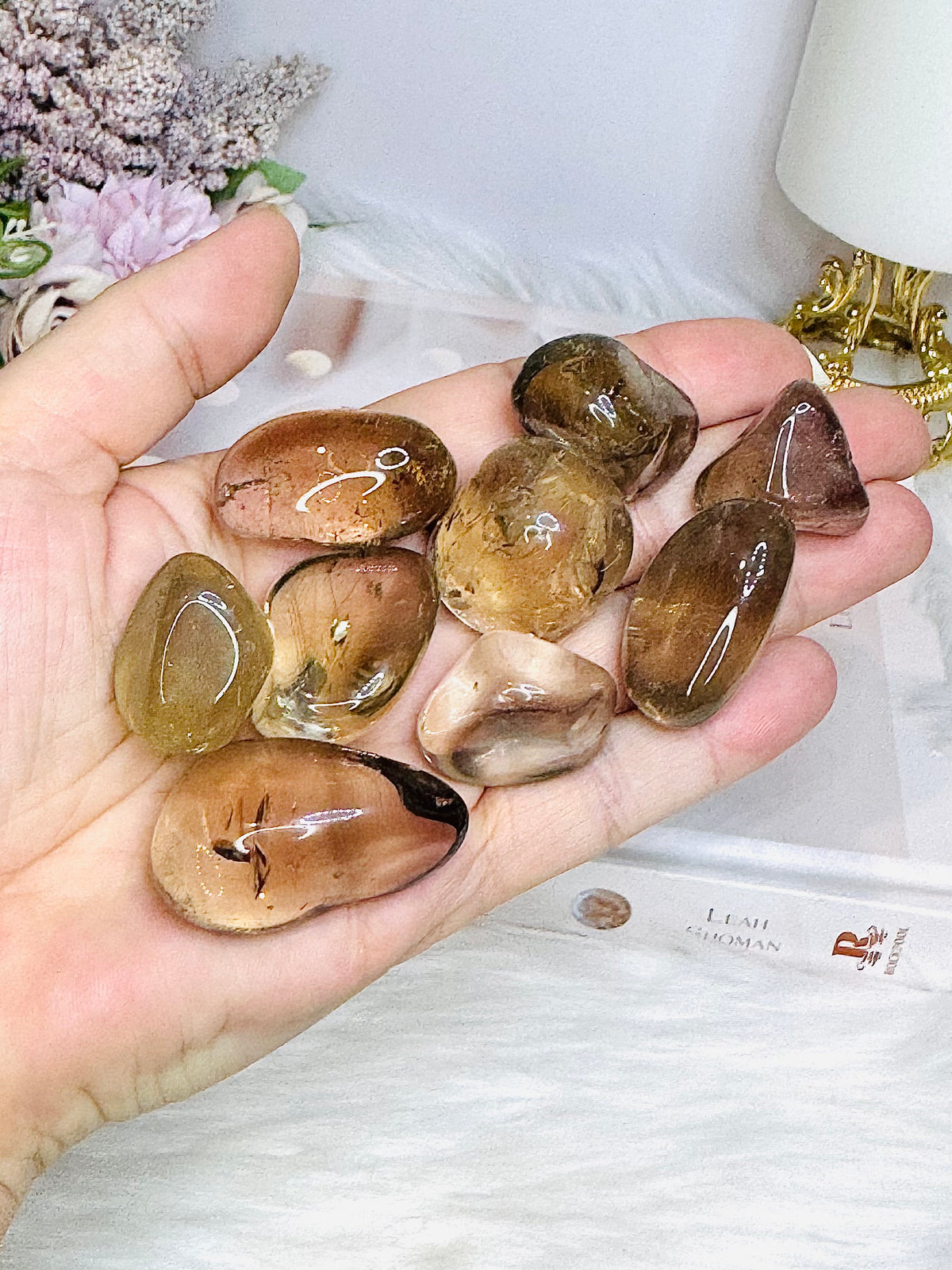 Smokey Citrine Tumble Stones $5 each