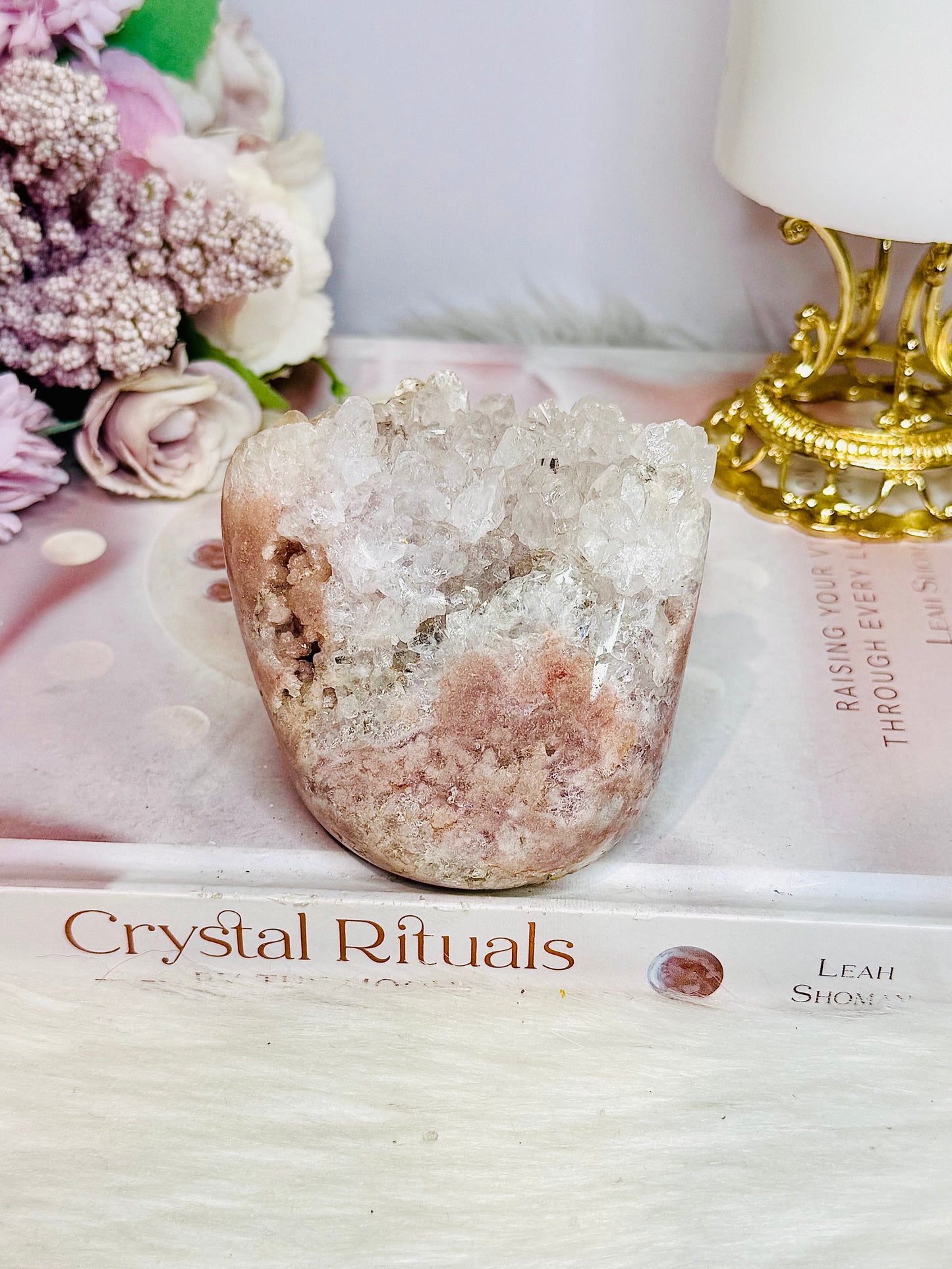 Pink Amethyst Natural Freeform 395g