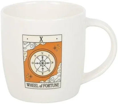 Vintage Tarot Wheel Of Fortune Mug in Box