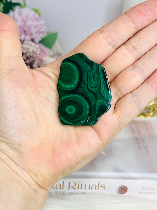 Natural Malachite Slab | Specimen 5.5cm
