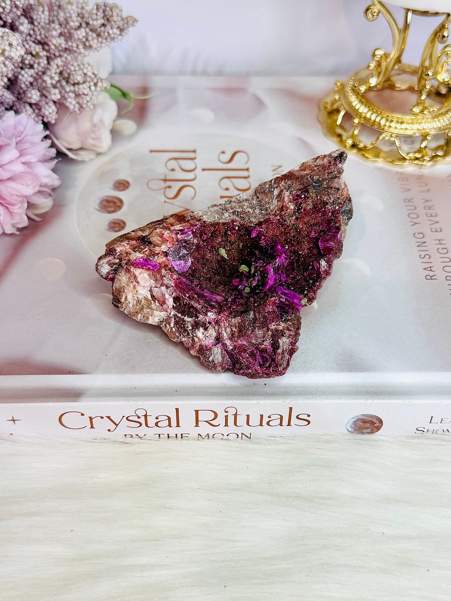 Natural Pink Cobaltian Calcite Specimen 9cm