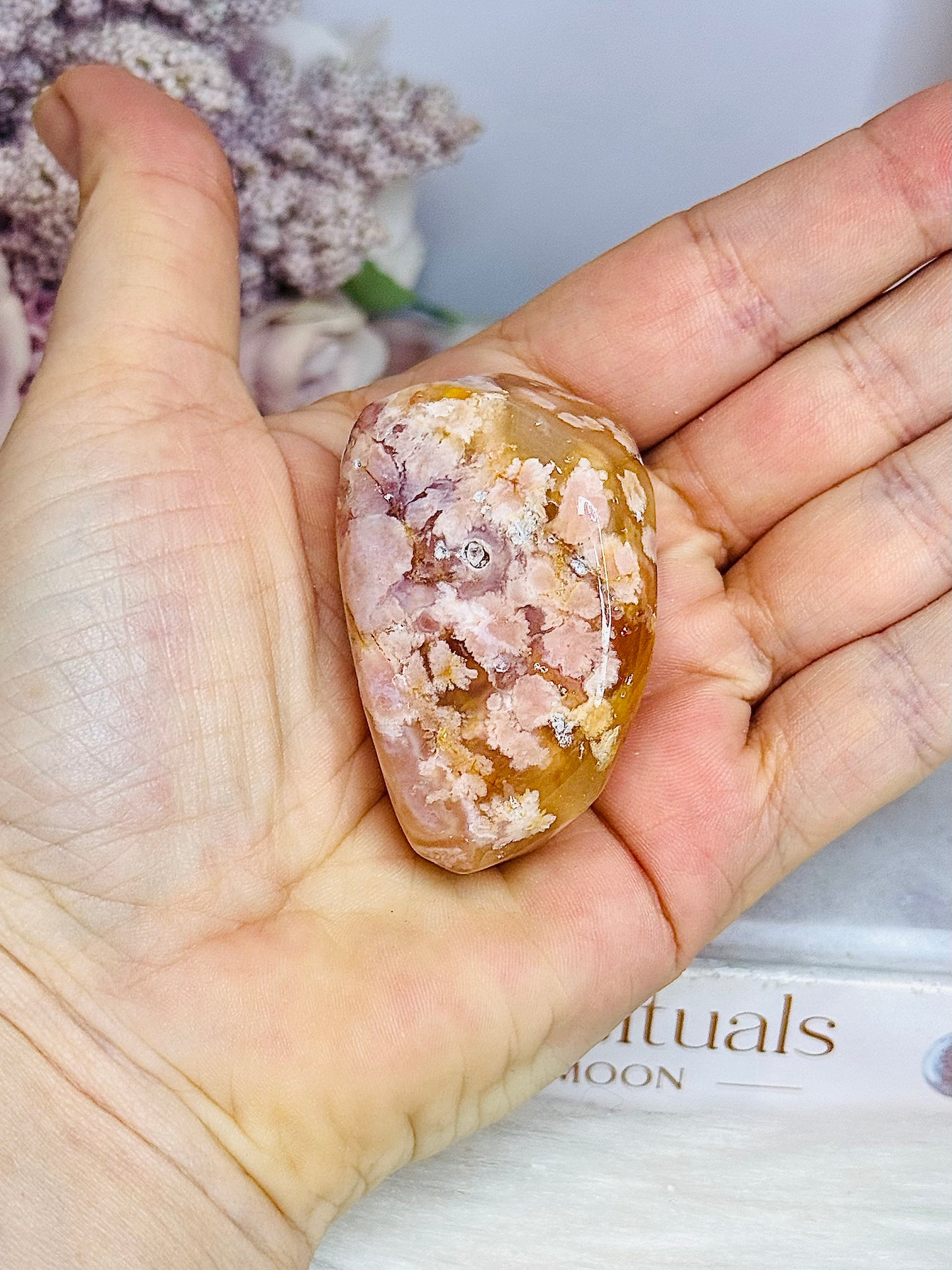 Flower Agate Freeform 5cm