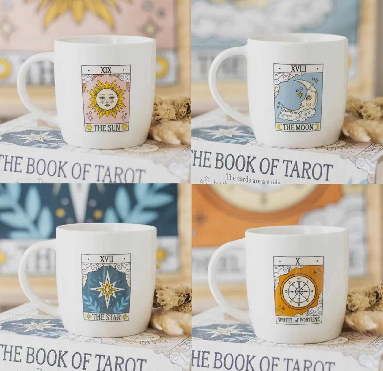 Vintage Tarot The Moon Mug in Box