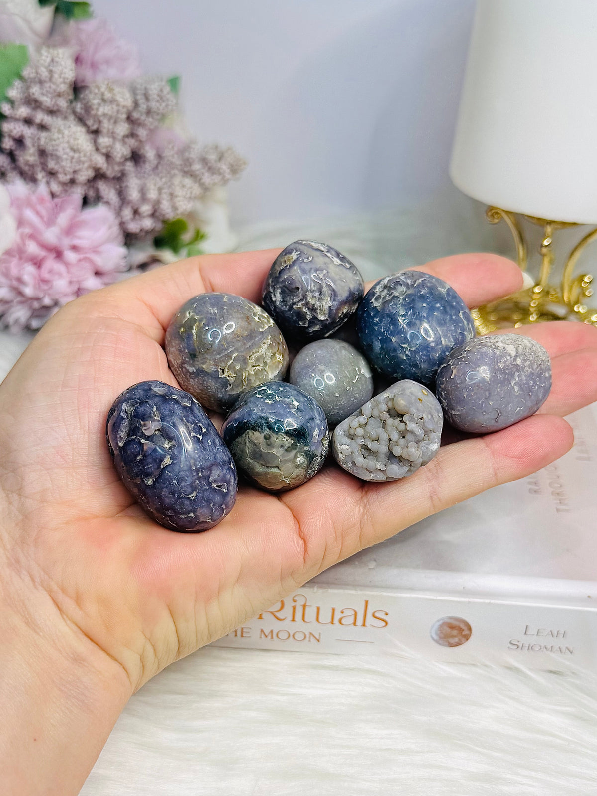 Large Grape Agate | Chalcedony Tumble Stones $12 each