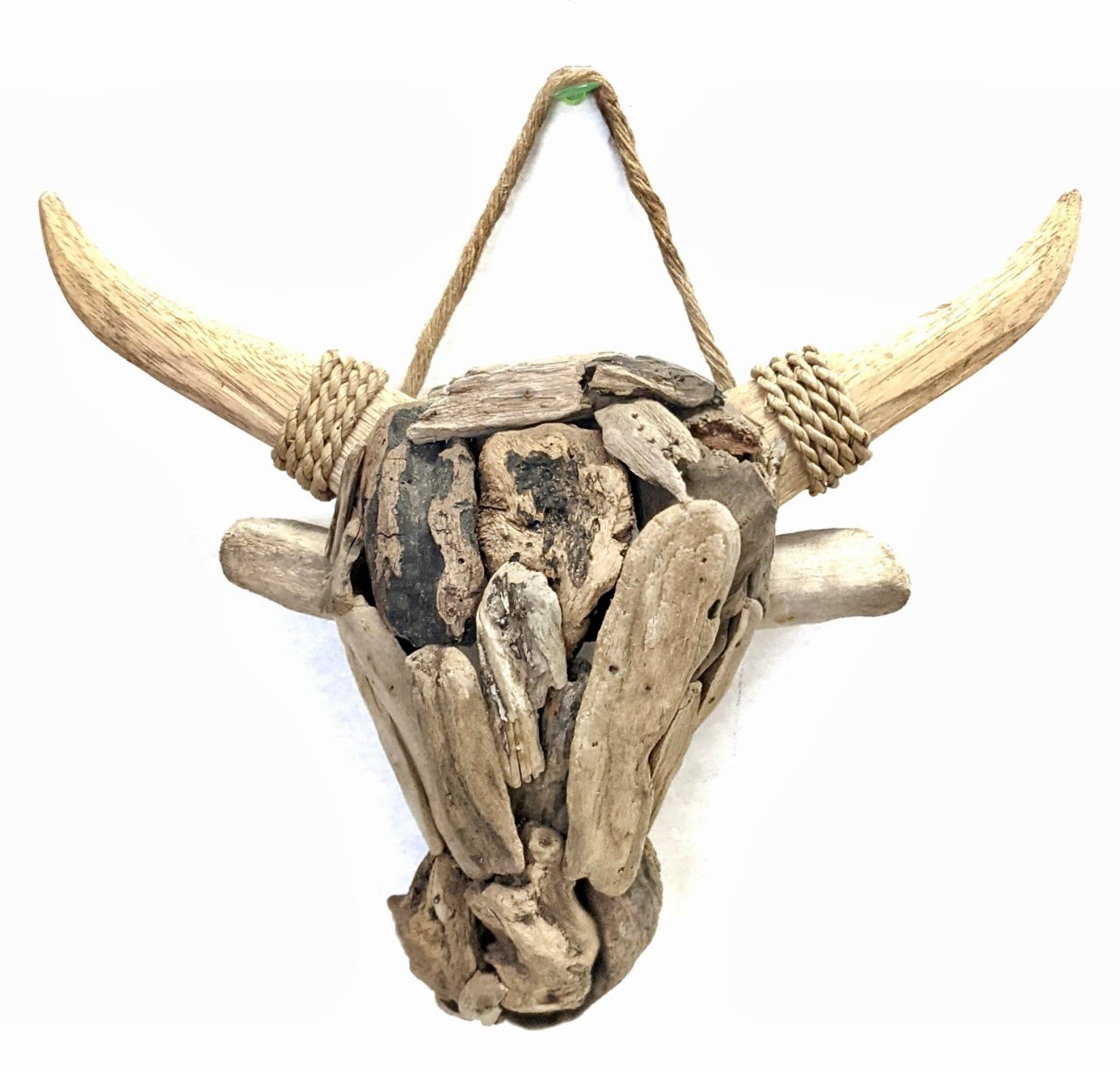 Gorgeous Chunky Large 30cm Driftwood Bull Head