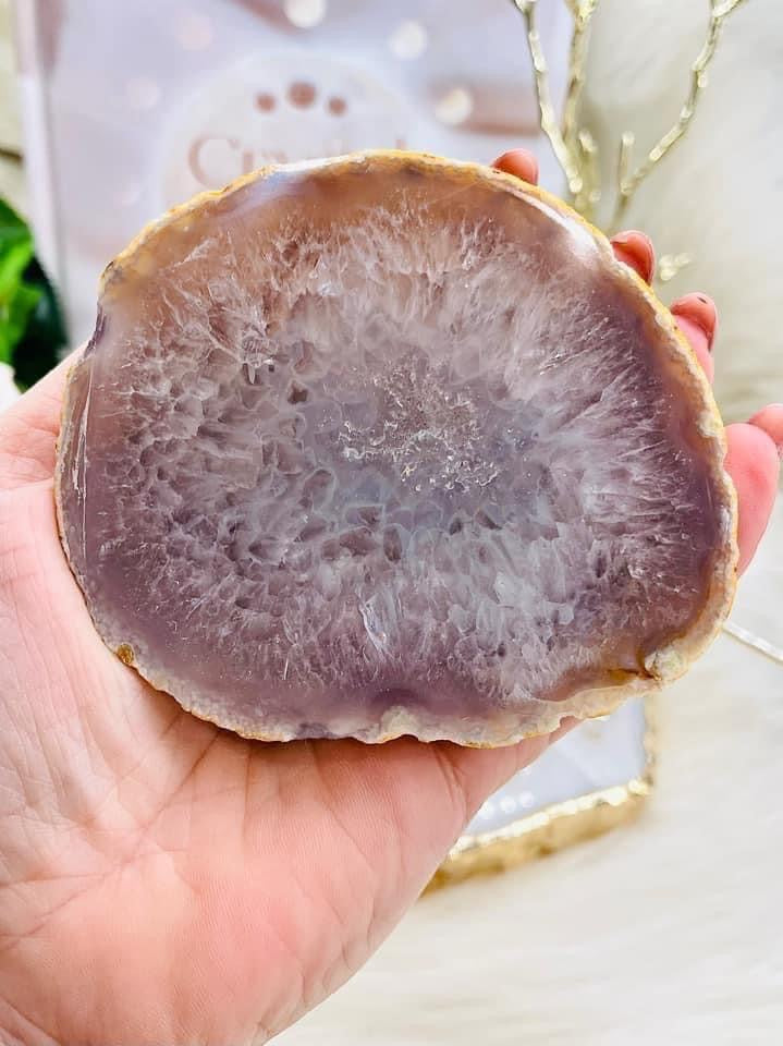 ⚜️ SALE ⚜️ Druzy Agate Crystal Jewellery Box