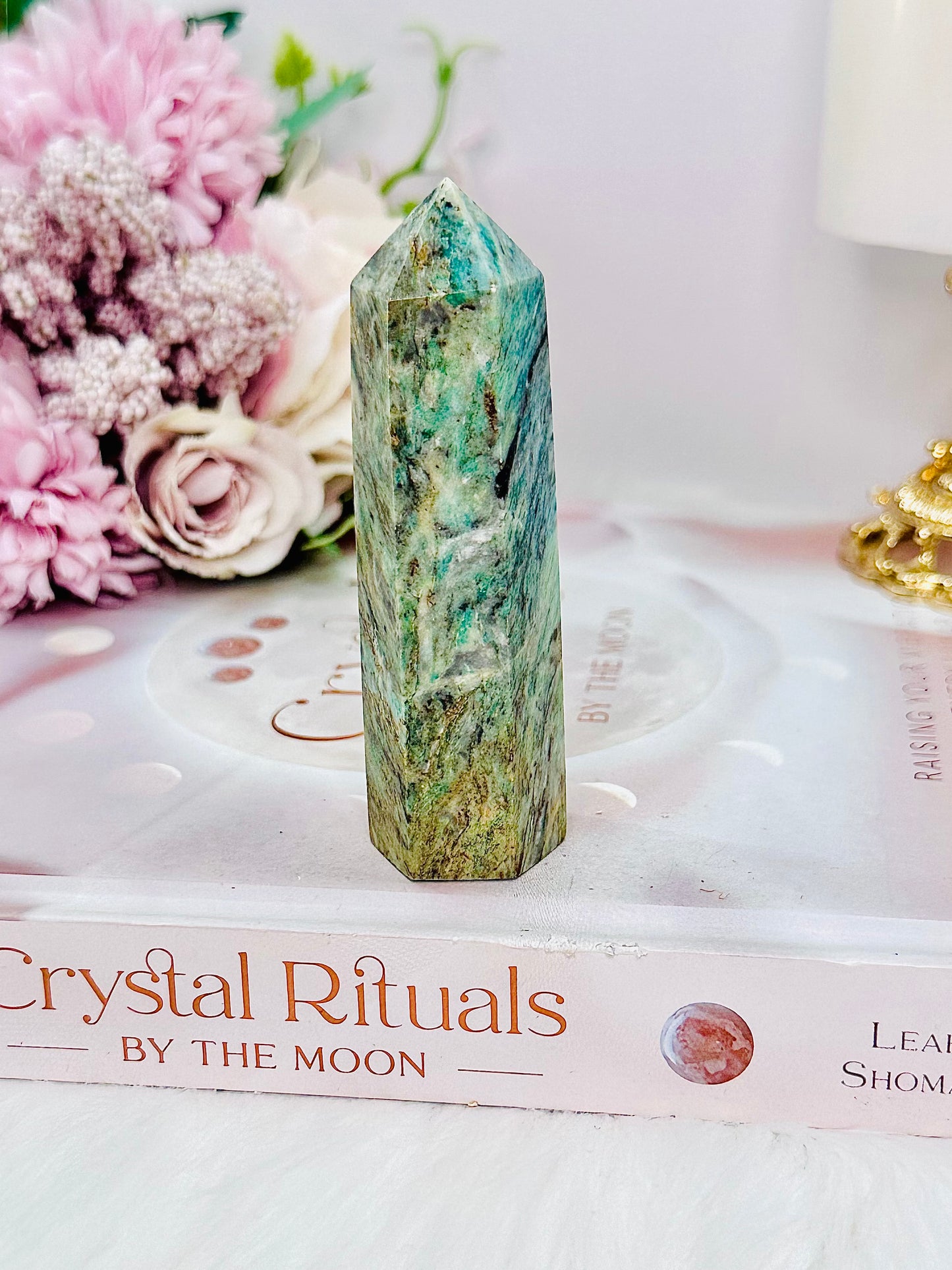 Gorgeous Amazonite Tower 9.5cm Tall