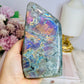 Double Sided Magic ~ Large Natural Polished Labradorite Freeform Full of Flash Both Sides 15cm 756grams
