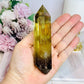 Citrine Double Terminated Point on Stand 19cm