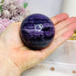High Grade Purple Fluorite Sphere On Stand 385g