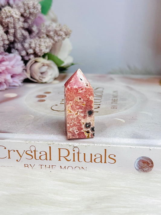 High Grade Rhodochrosite Tower 4.5cm