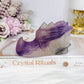 Fluorite Carved Dragon 10.5cm 405g