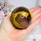 Large Mookaite Jasper Sphere on Stand 371g