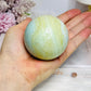 Blue Calcite Sphere On Stand 319g