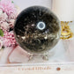 Supports Depression & Anxiety ~ Huge Smokey Quartz Sphere On Stand 1.64KG