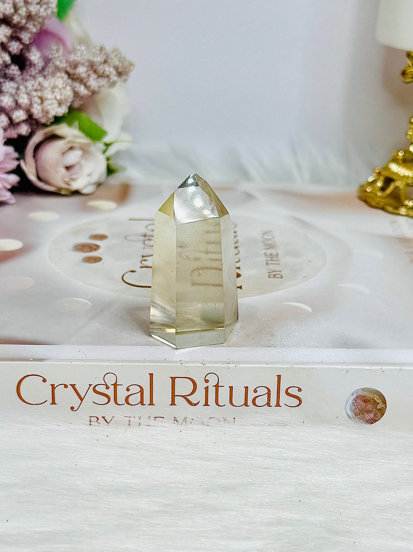 Natural Citrine Tower | Point 5cm