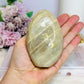 Natural Green Moonstone Carved Freeform 329g 10cm