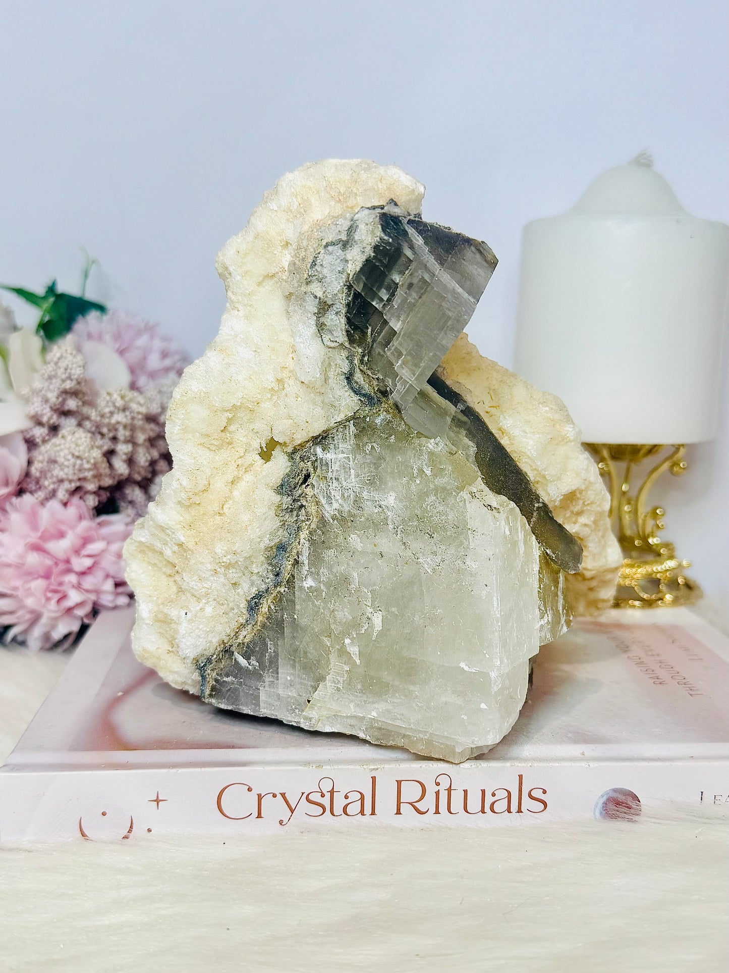 Large Natural Calcite Specimen 1.3KG