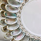 Incredible Large 42cm Mother Of Pearl Necklace On Stand Absolutely Spectacular