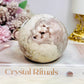 Pink Amethyst Druzy Sphere 562g