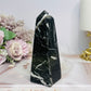 Chunky Black Onyx Tower / Obelisk 11cm