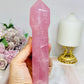 Large High Grade Dark Pink Rose Quartz Sceptre | Tower 17.5cm