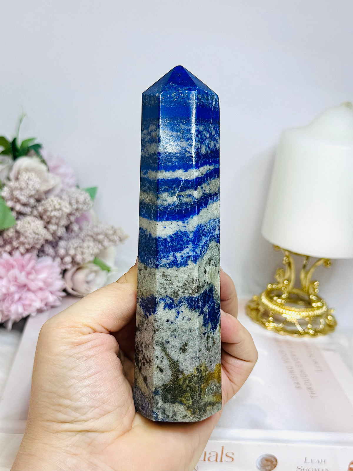 Lapis Lazuli Chunky Tower 15cm