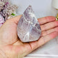 Chevron Amethyst Freeform | Flame 8cm