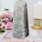 Classy & Fabulous Large 17cm 750gram Druzy Agate Tower From Brazil Just Gorgeous