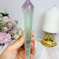 Watermelon Fluorite Tower | Wand 16cm