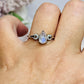 Moonstone Adjustable Ring