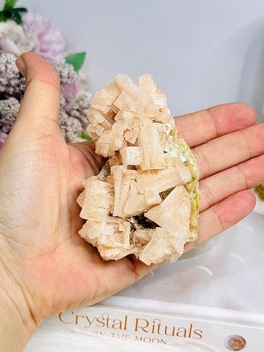Natural Pink Halite Specimen 9cm 123g