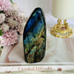 Large Chunky 12.5cm 466gram Labradorite Polished Freeform