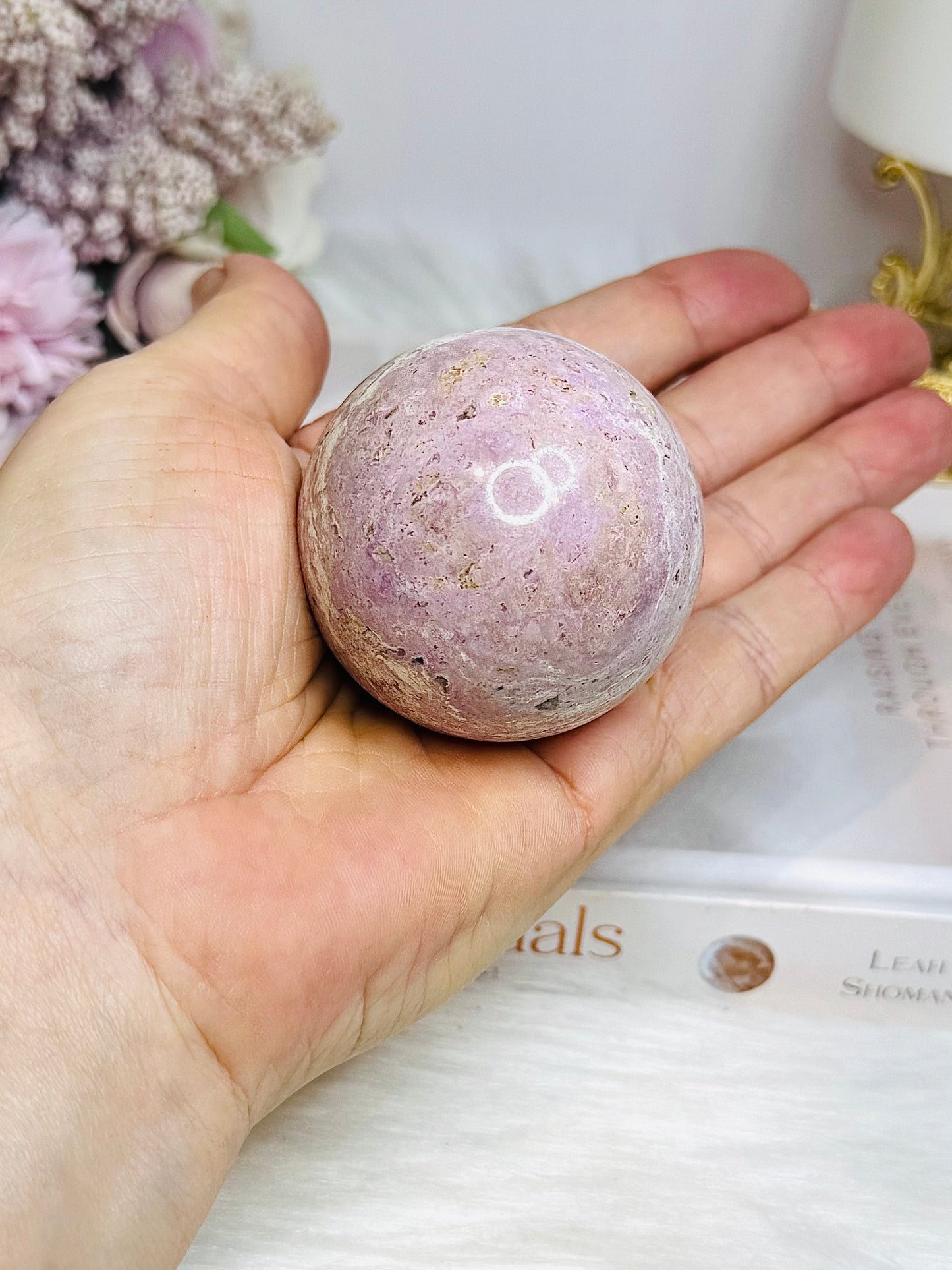 Phosphosiderite Sphere On Stand 141g