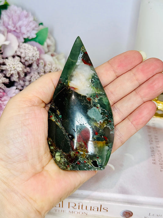 Bloodstone Freeform | Flame 11cm