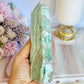 Natural Large 15cm Druzy Hemimorphite Tower