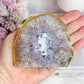 Natural Amethyst Agate Druzy Agate Slab 330g
