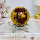 Large Mookaite Jasper Sphere on Stand 301g