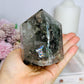 Garden Quartz | Lodolite Chunky Tower with Rainbows 563g