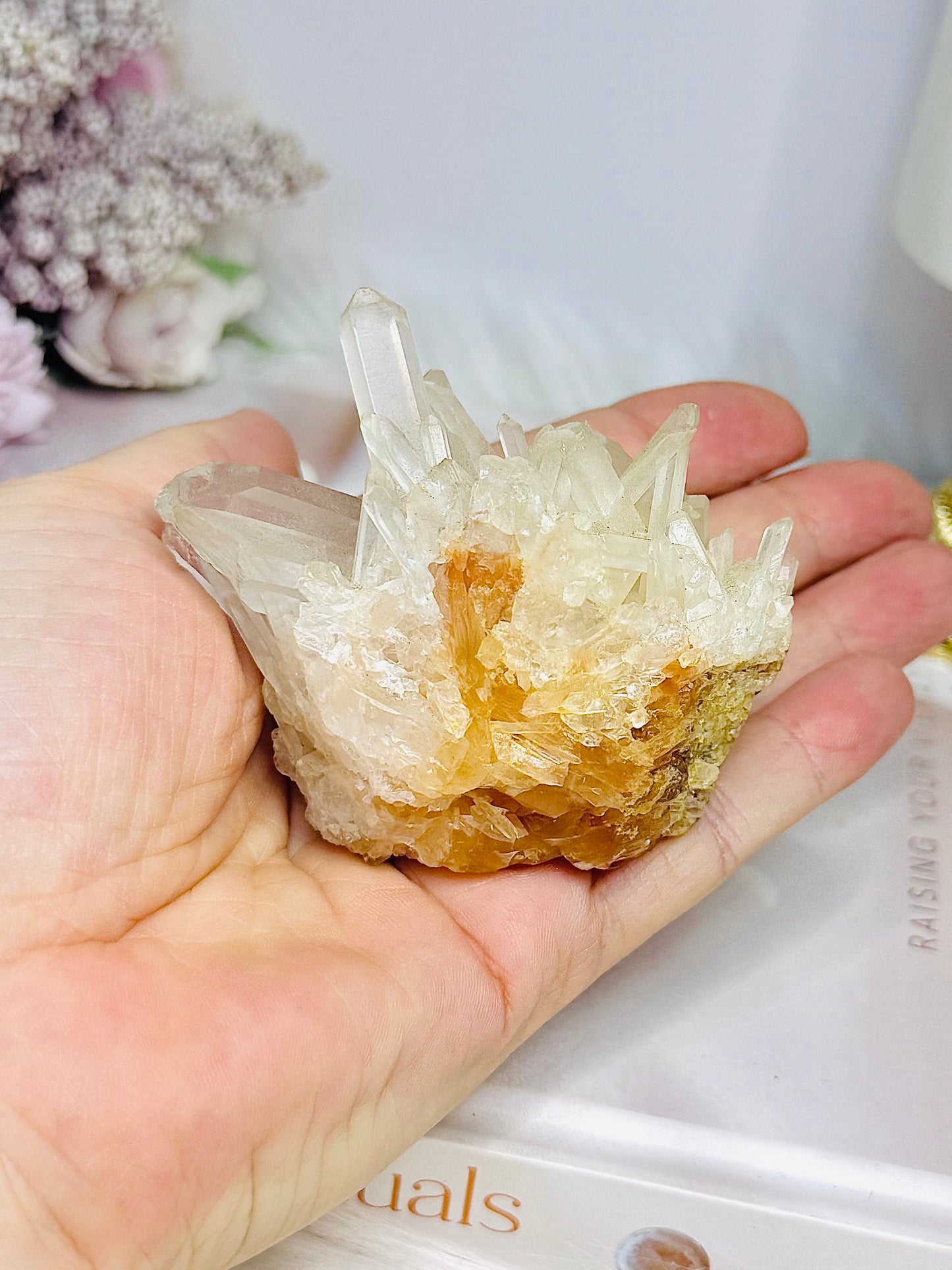 Natural Quartz Cluster 124g