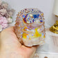 Large Aura Rose Quartz Carved Hedgehog 554g
