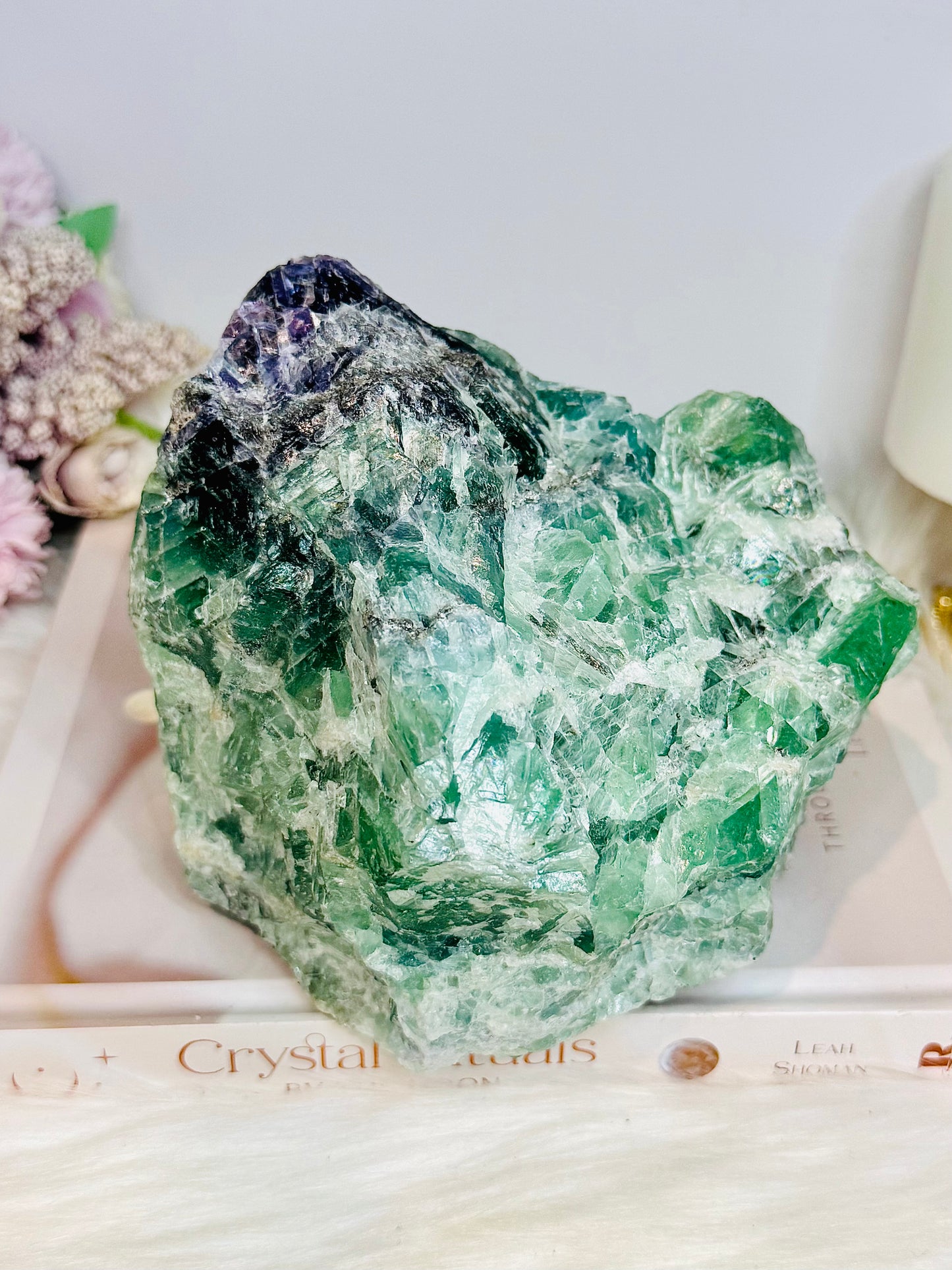 Huge Natural Fluorite Specimen 3.09KG