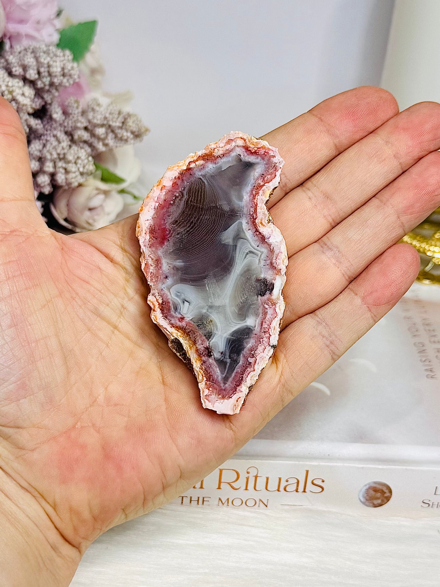 Natural Agate Slab 8cm