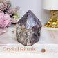 Lepidolite Polished Point 8cm 306g