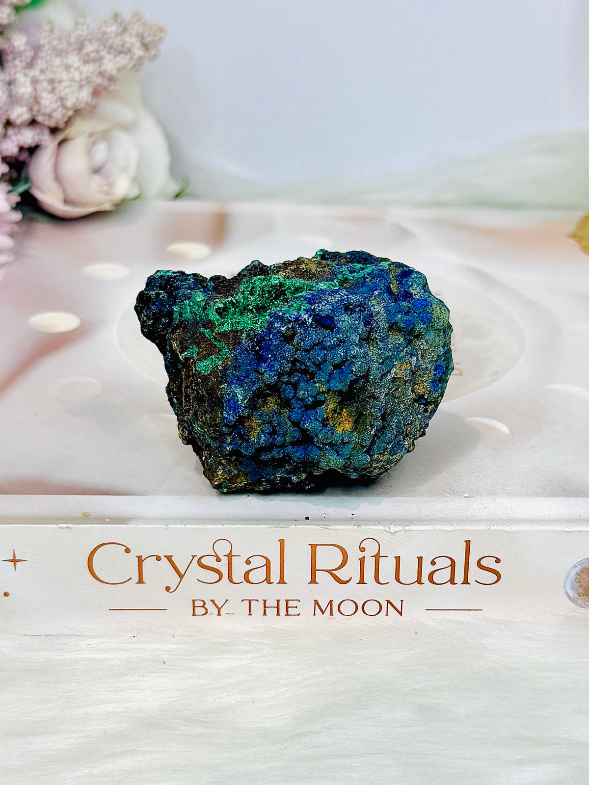 Natural Azurite with Malachite Specimen 115g